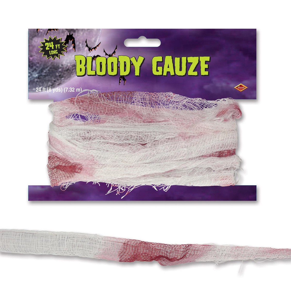 12 Pack Bulk Halloween Bloody Gauze