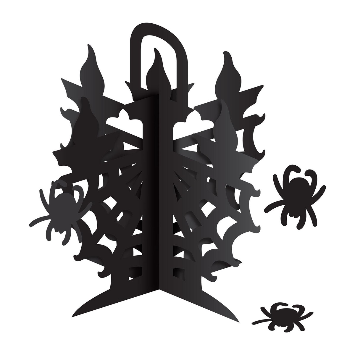 12 Pack Bulk Halloween 3-D Candelabra Centerpiece