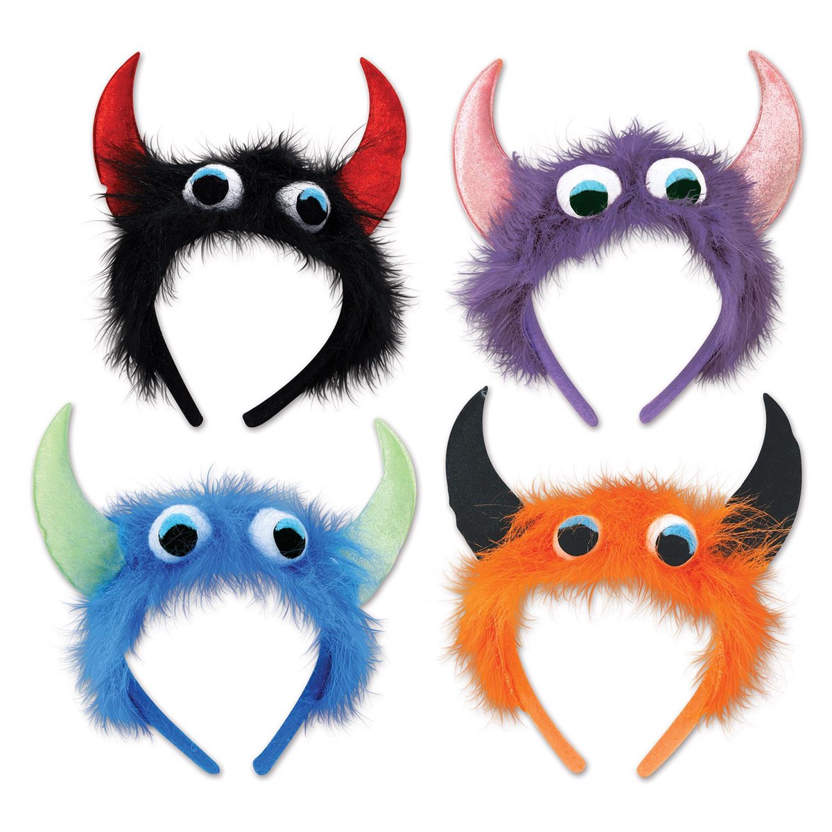 12 Pack Beistle Halloween Monster Headband