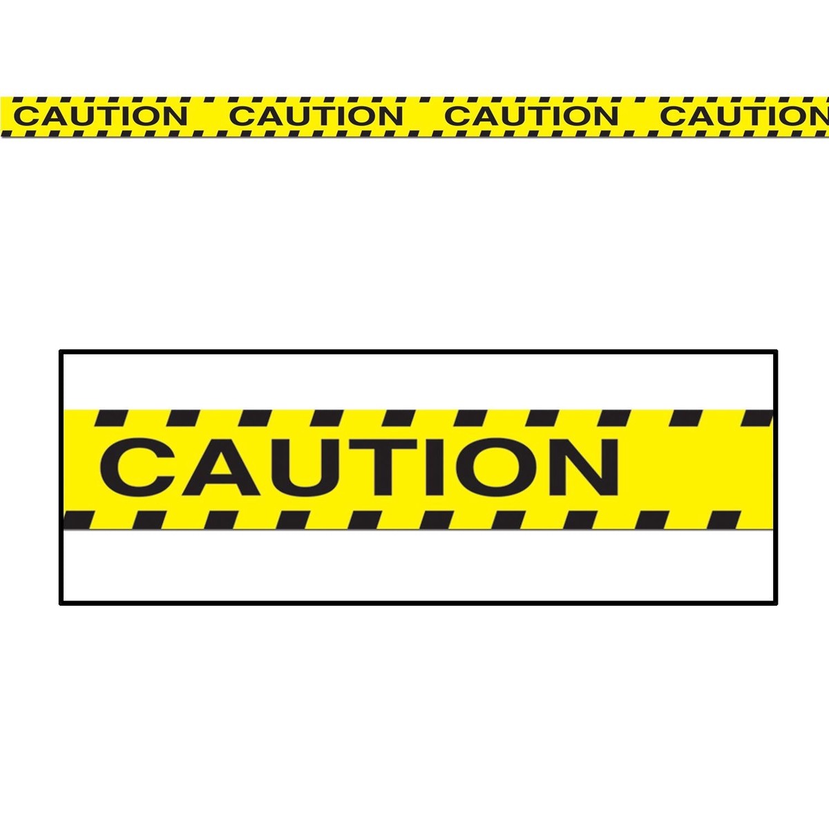 12 Pack Bulk Halloween Caution Party Tape