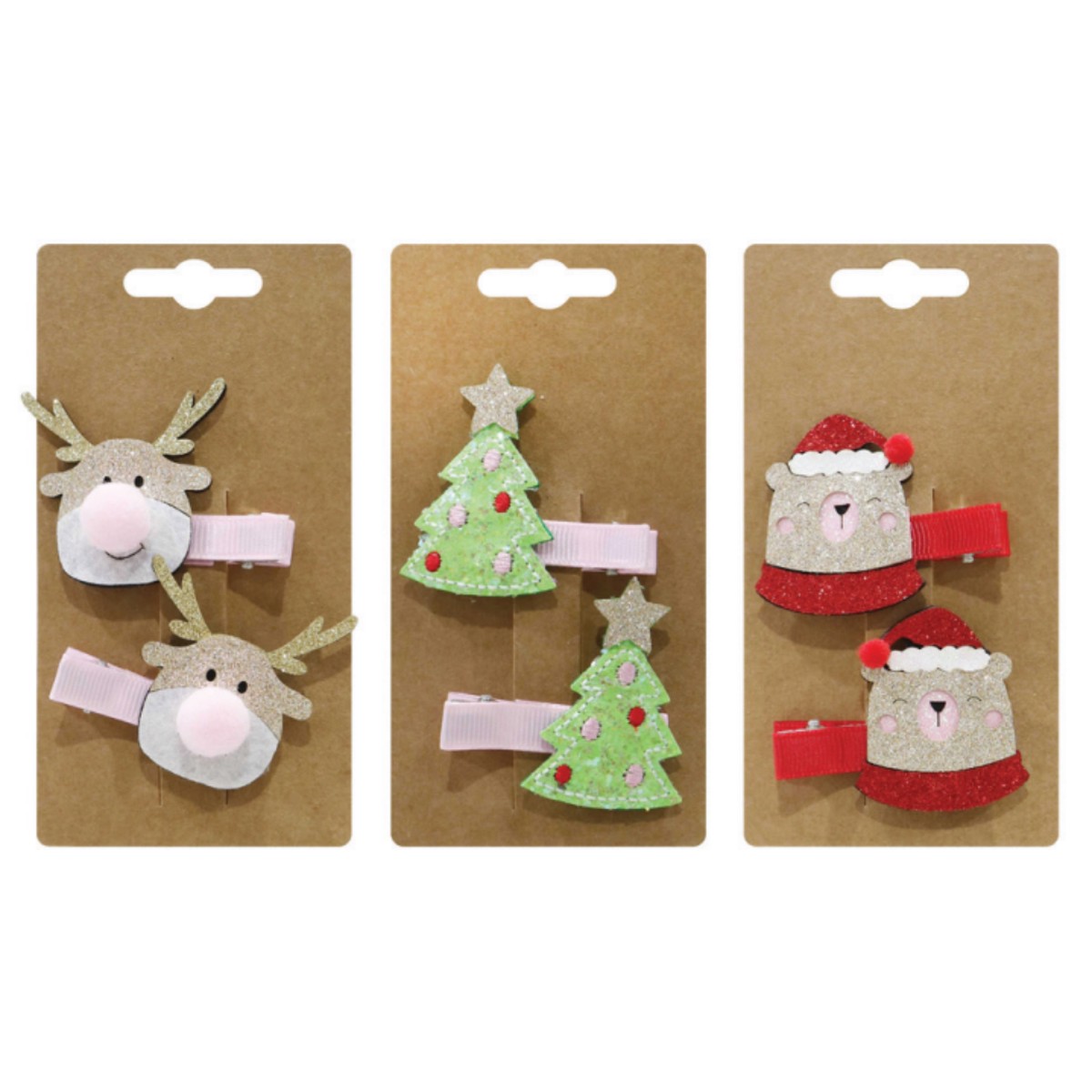 Hair Clip Cute Kids 3 Asstd