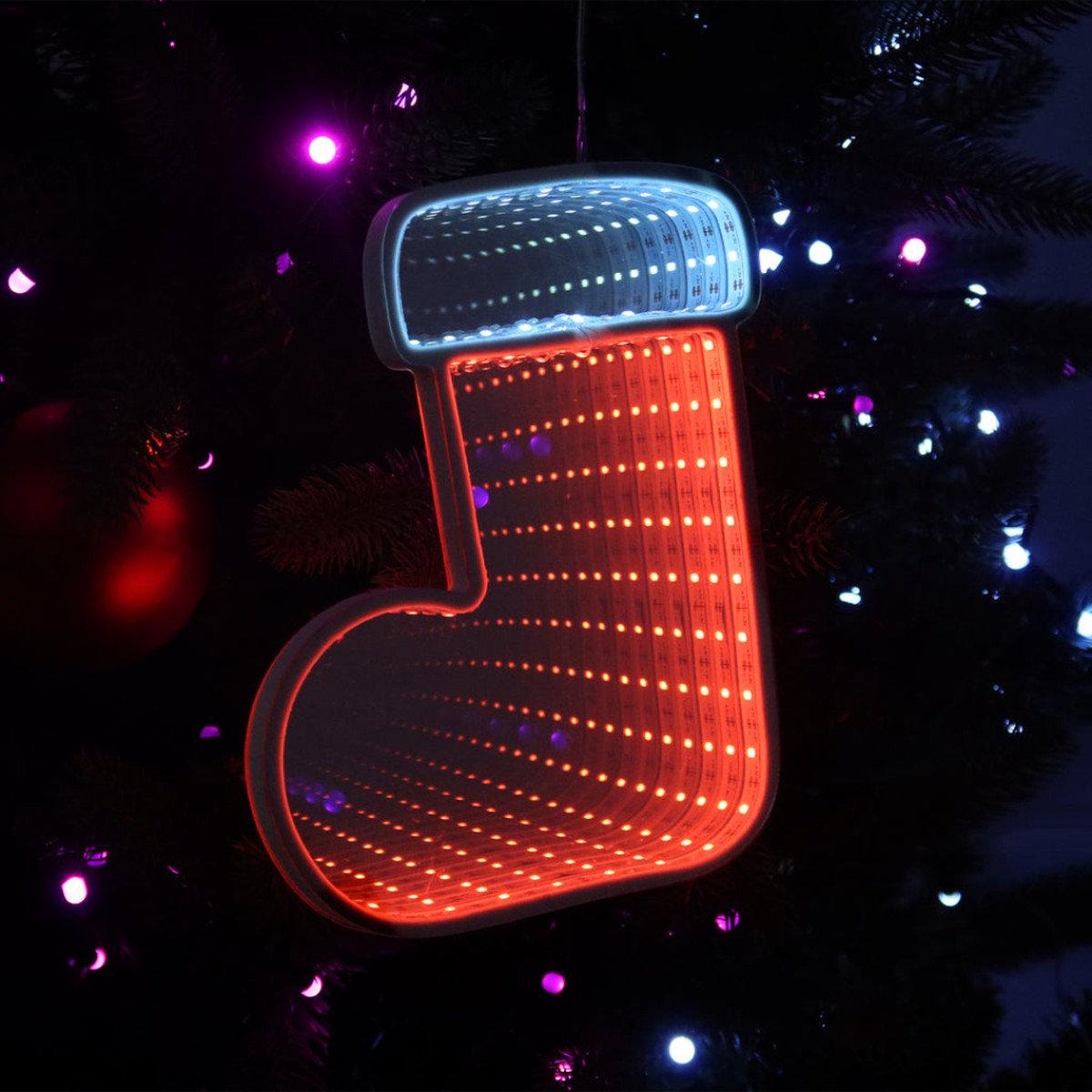 Infinity Hanging Christmas Boot