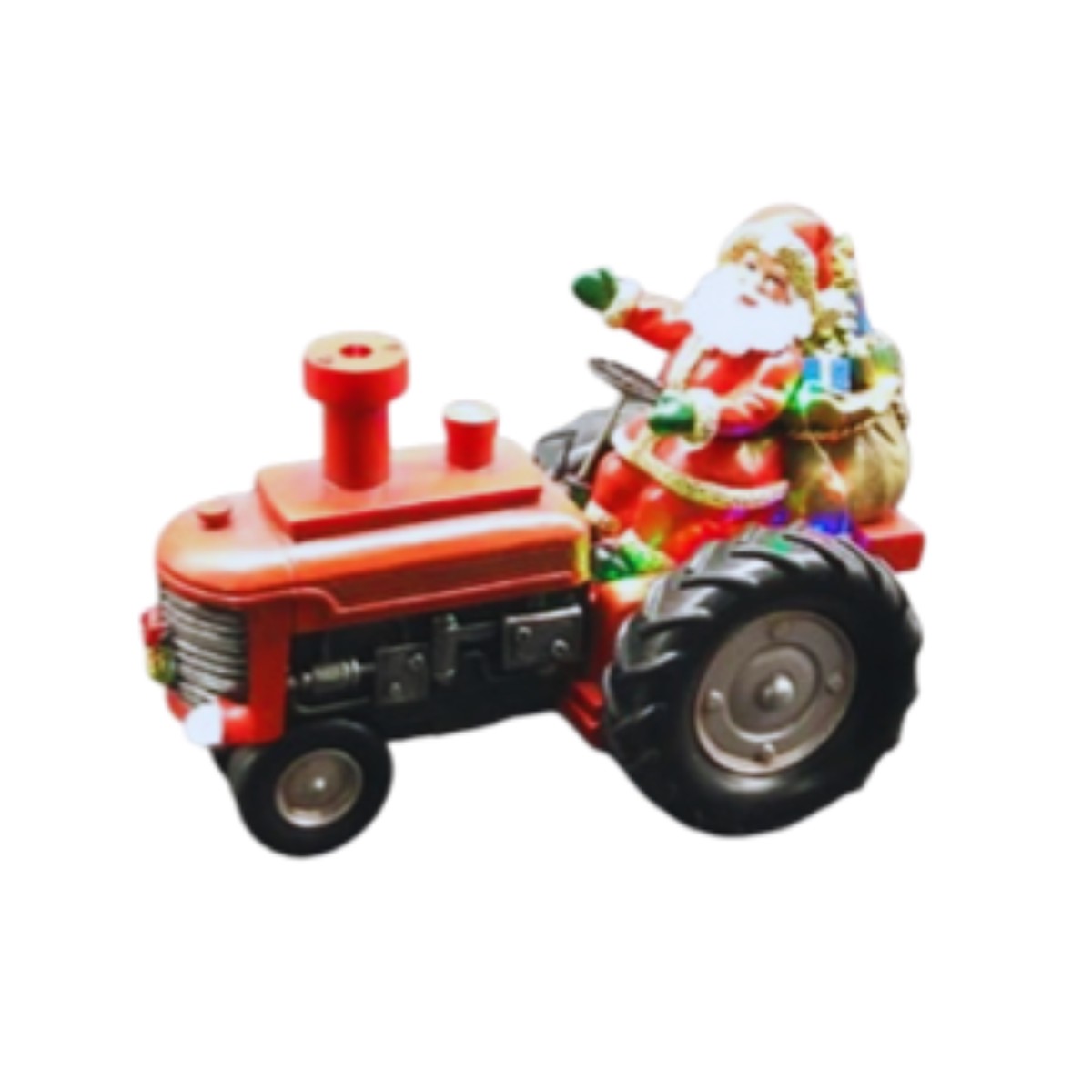 Led Santa s Truck With Smoke Sound & Lights