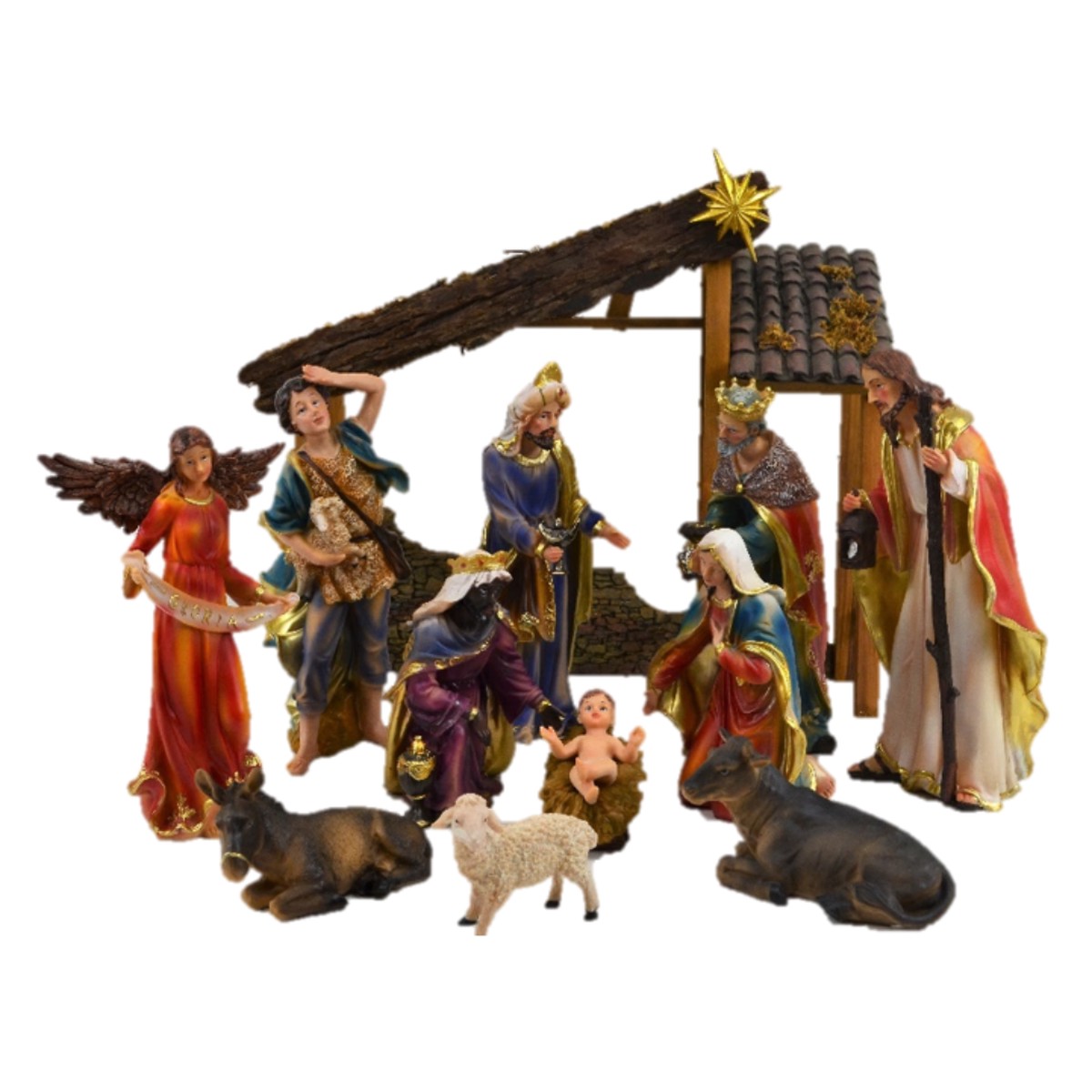Nativity Set 13pcs 30cm