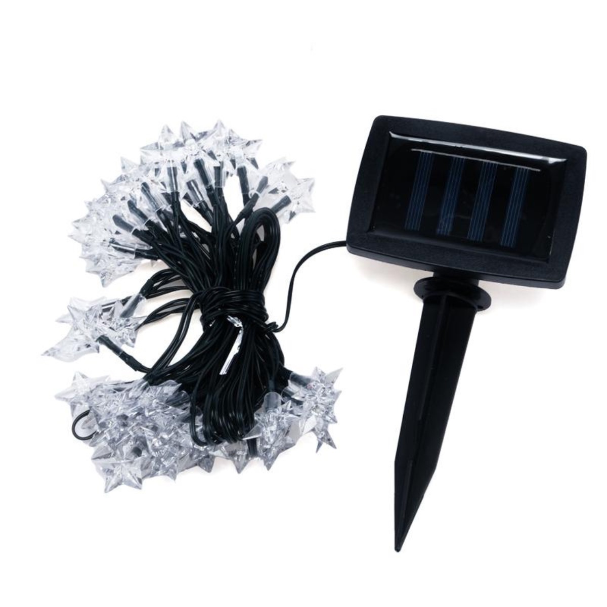Fairy String Light Solar Star 50 LED 650cm Cool White