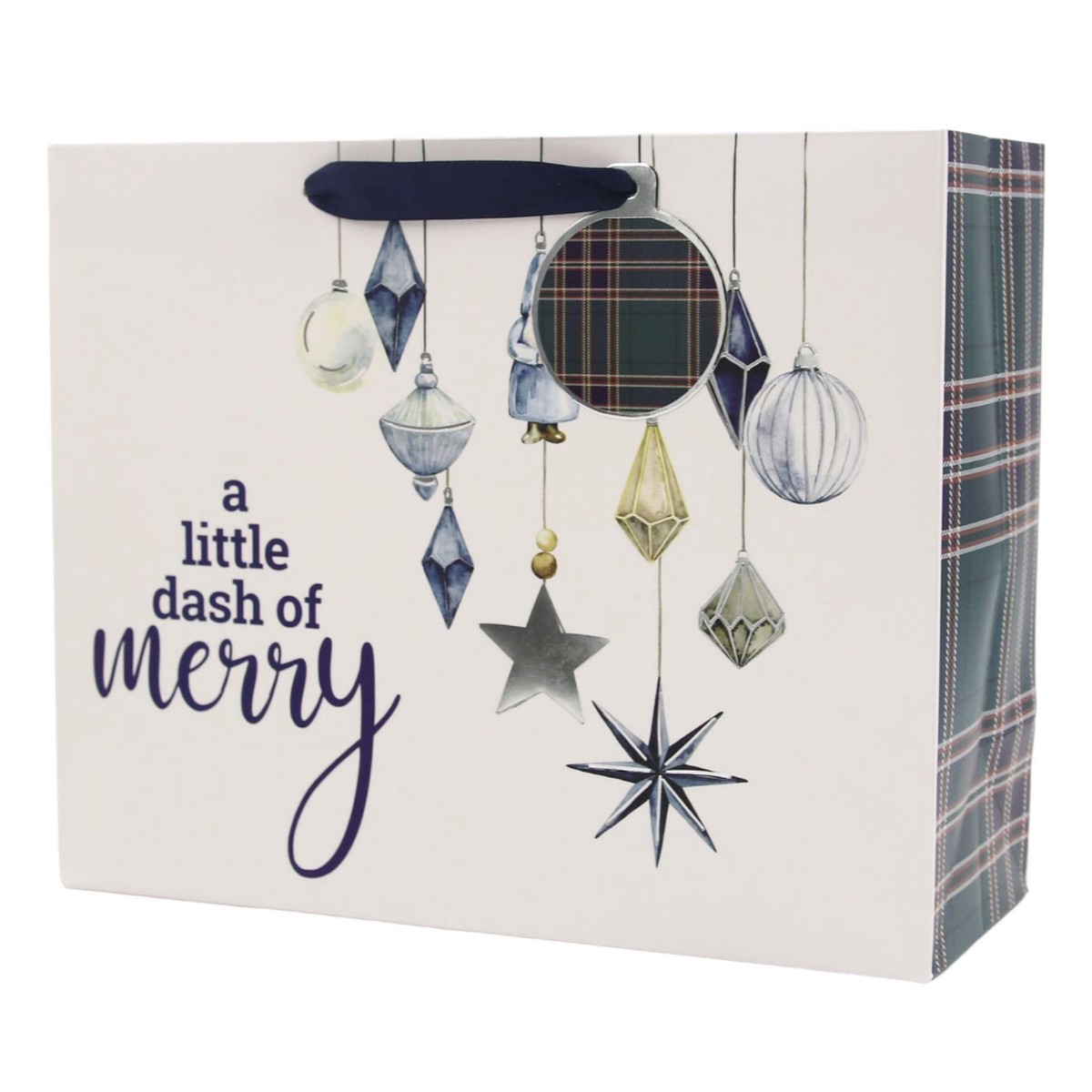 A Little Dash Of Merry Horizontal Gift Bag Lrg 32x12.7xh26cm