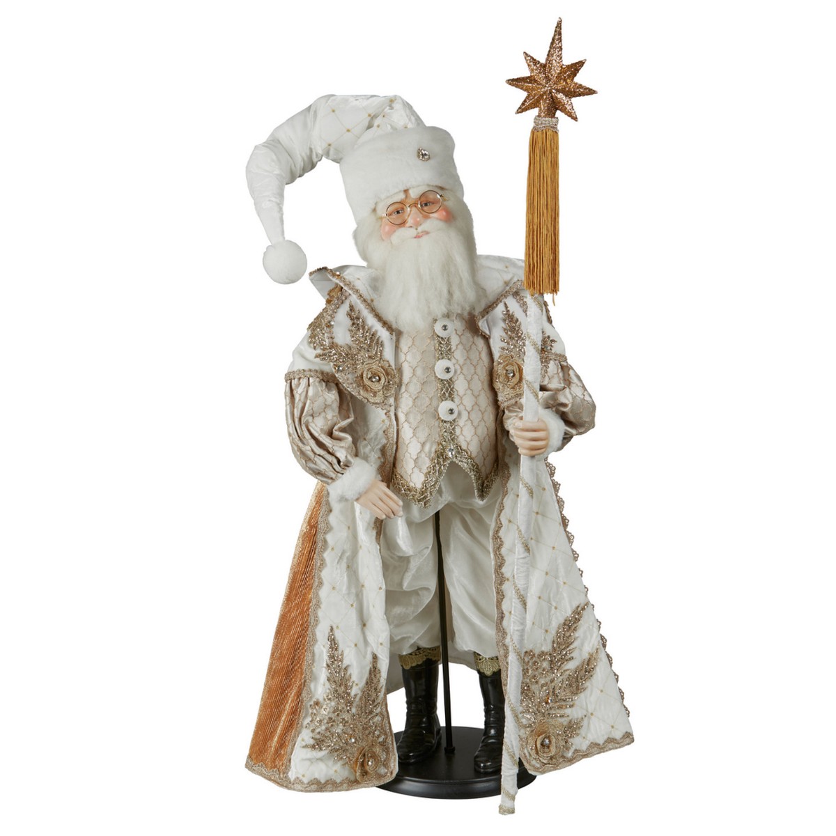 White/Gold Kertasnikir 73cm