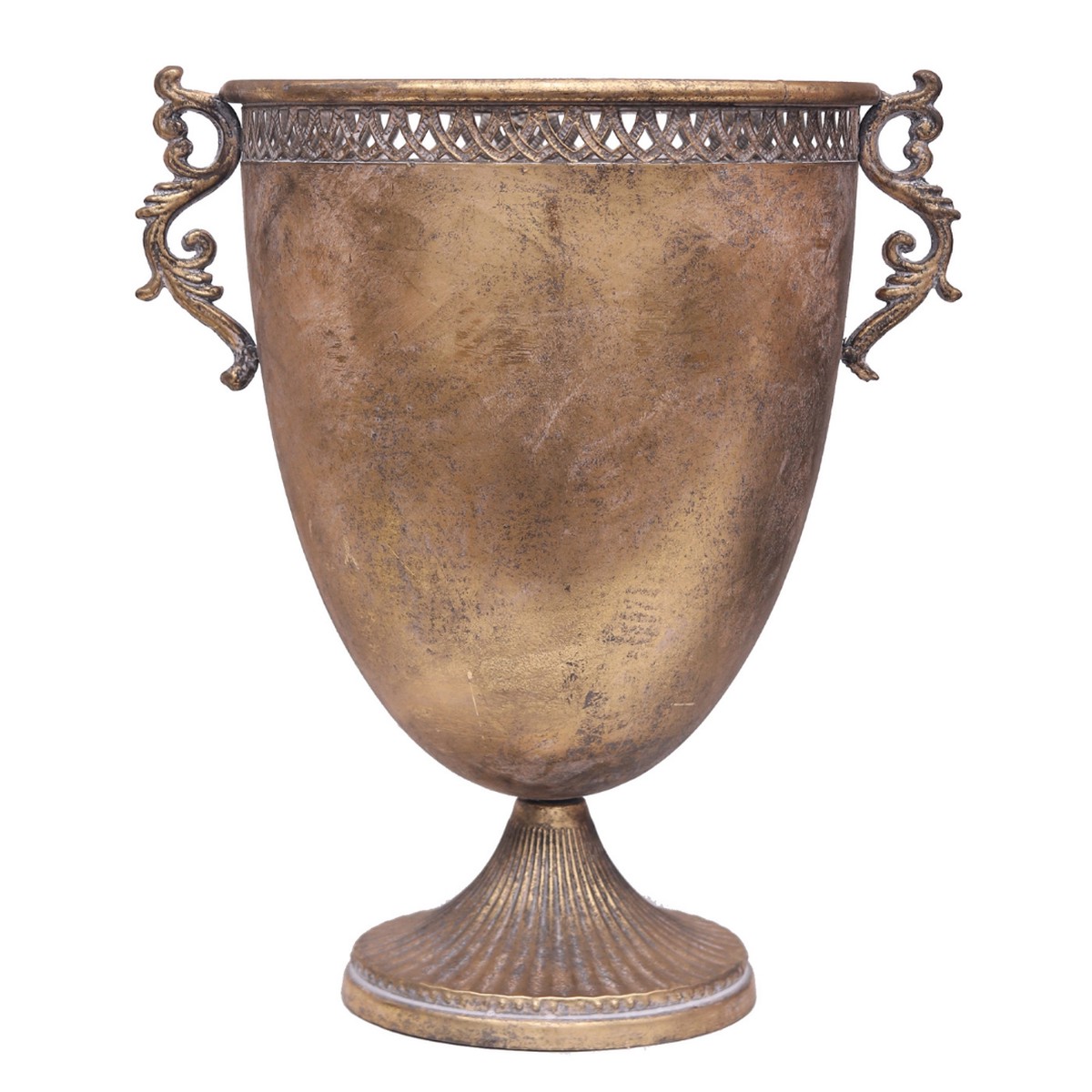 Antique Gold Urn 31.5x40cm