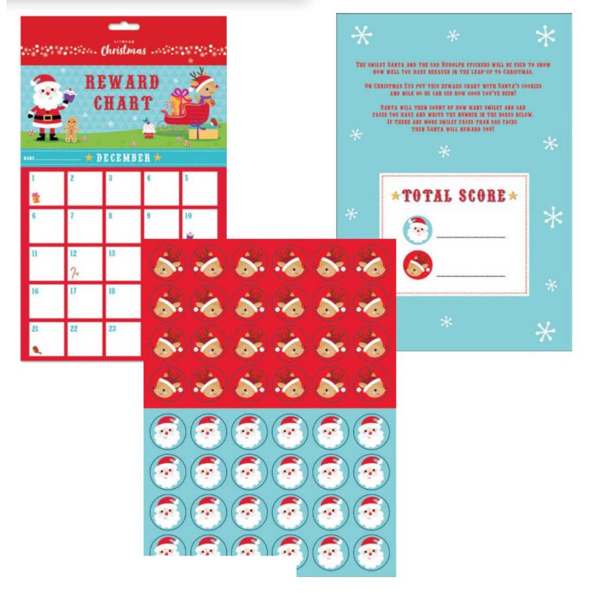 Xmas Reward Chart