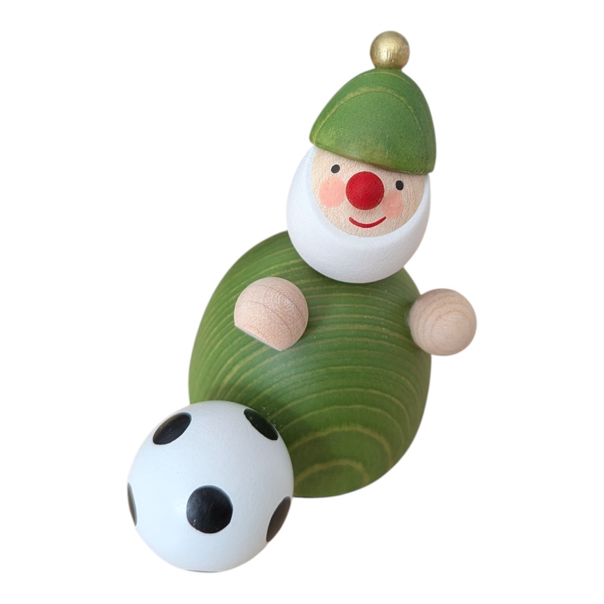 Collectible figure Picus with a soccer ball
