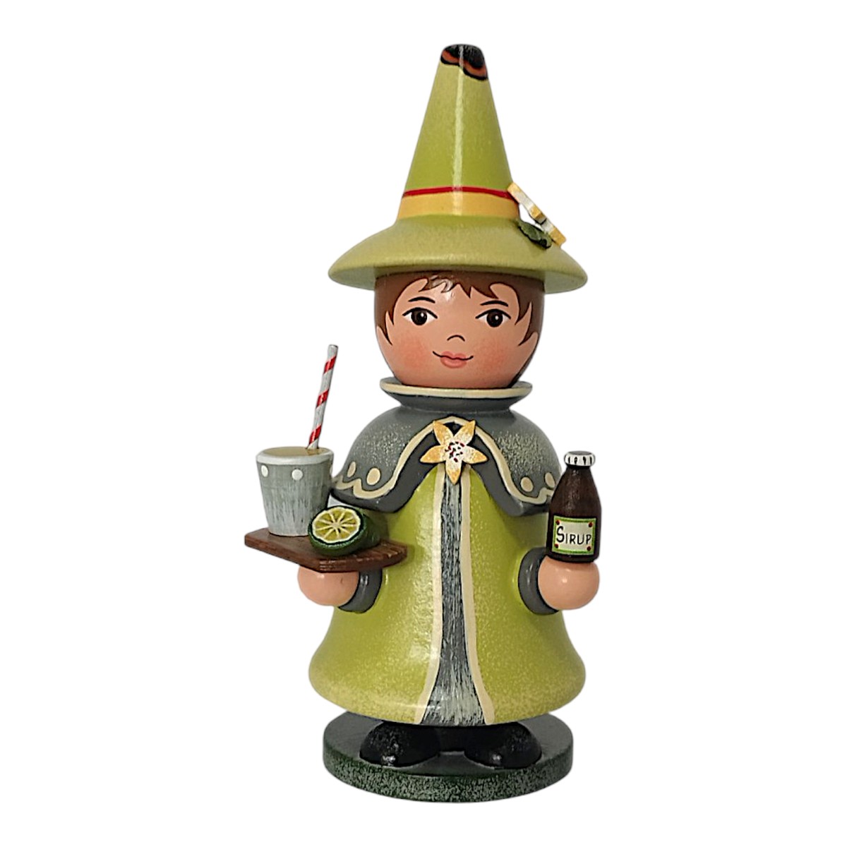Hubrig Incense Smoker Gnome Lime