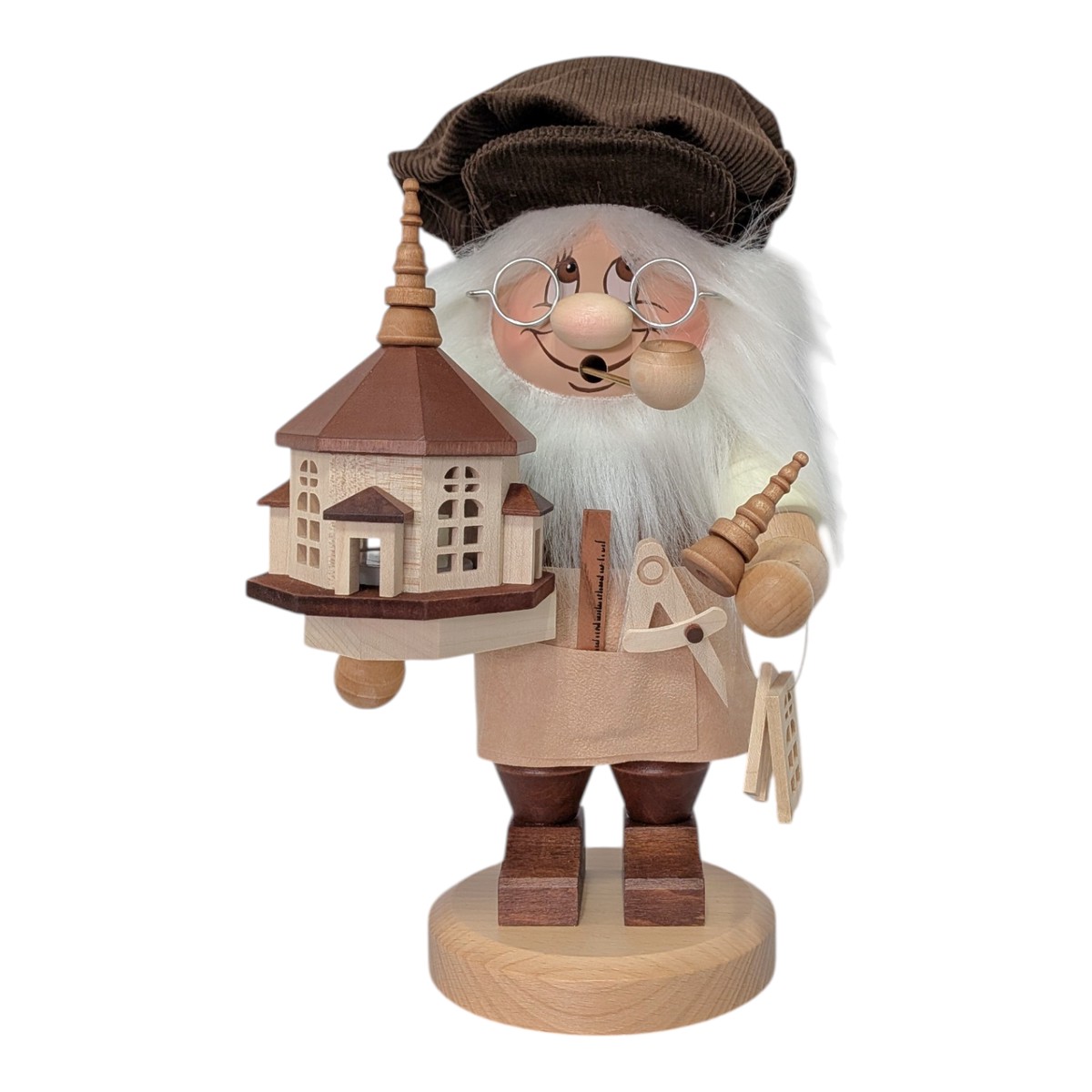 Incense smoker gnome Seiffen church