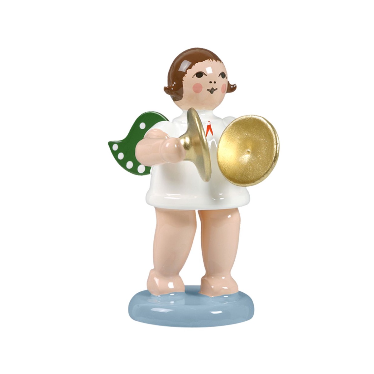 Angel with basins, without a crown