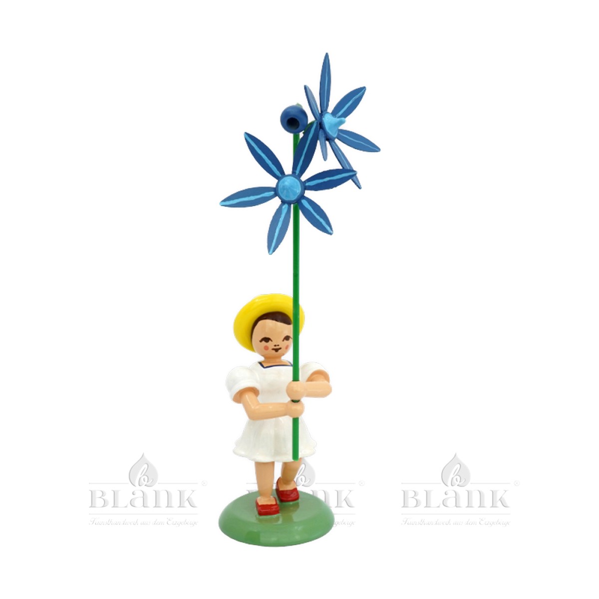 Blank flower child with bluebell, colored