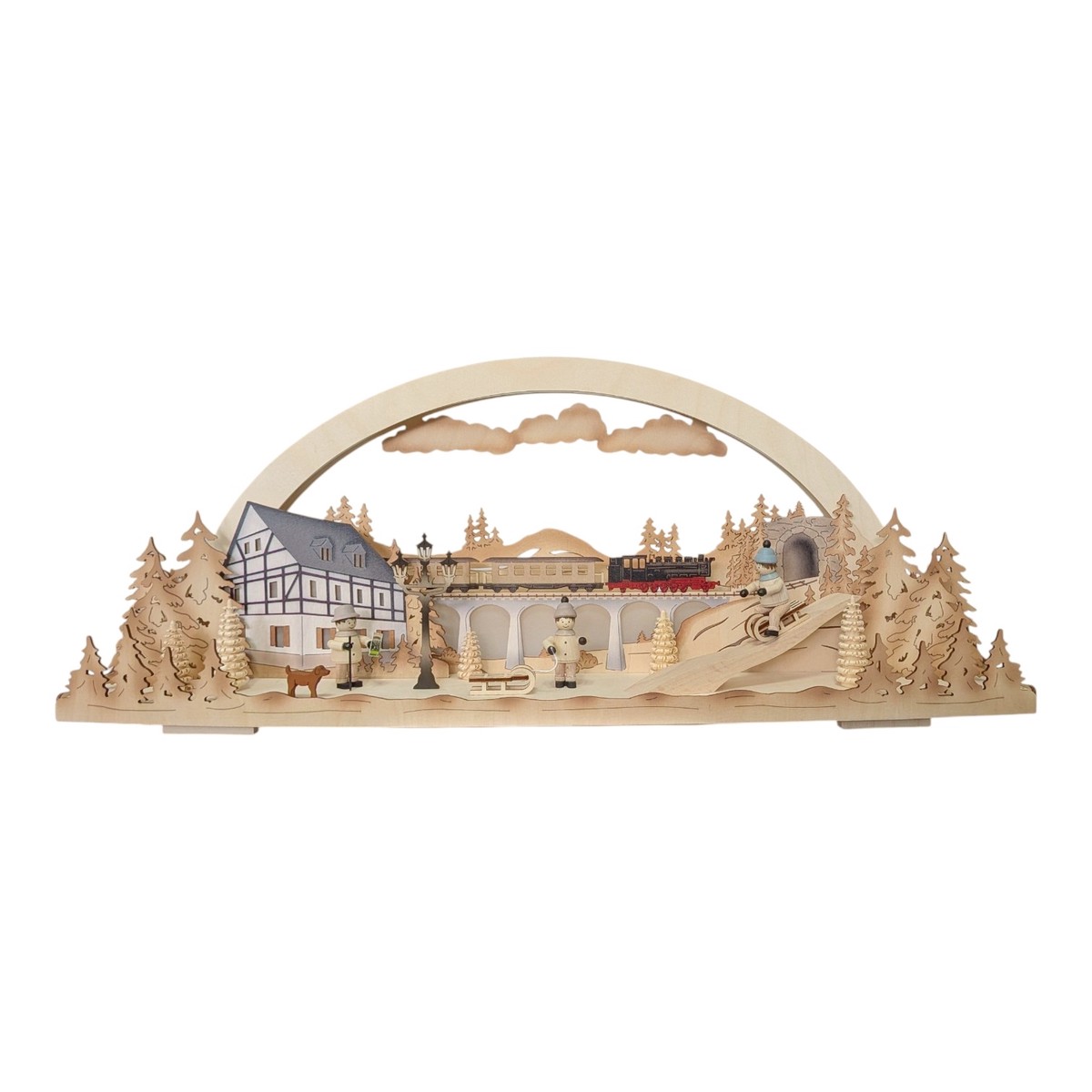 Erzgebirge Winter Wonderland Diorama Light