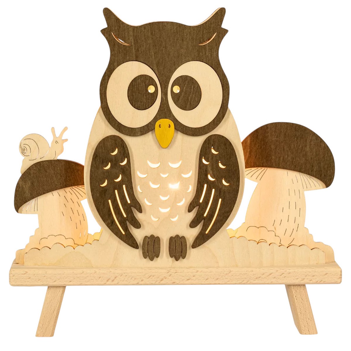 Floor lamp owl