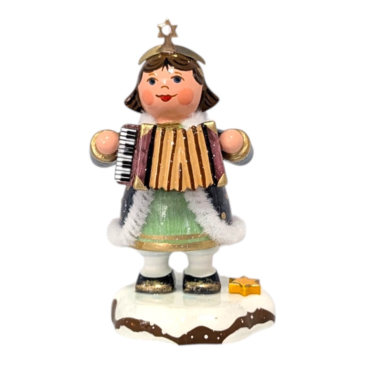 Hubrig Winterkind Girl with Accordion