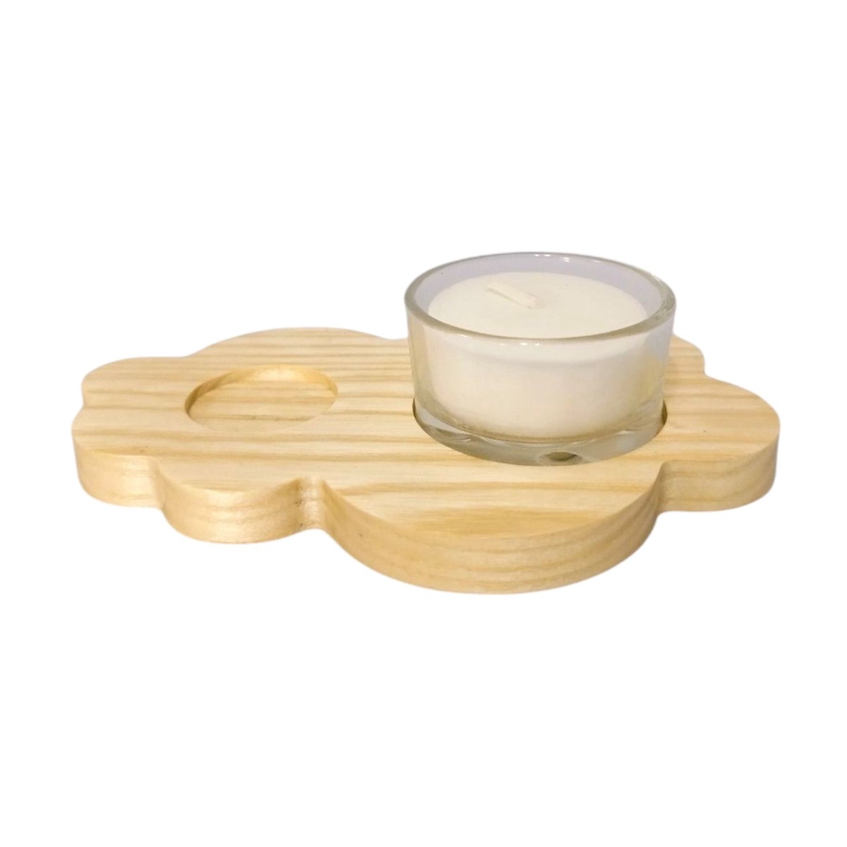 Blank Cloud with Tealight Holder