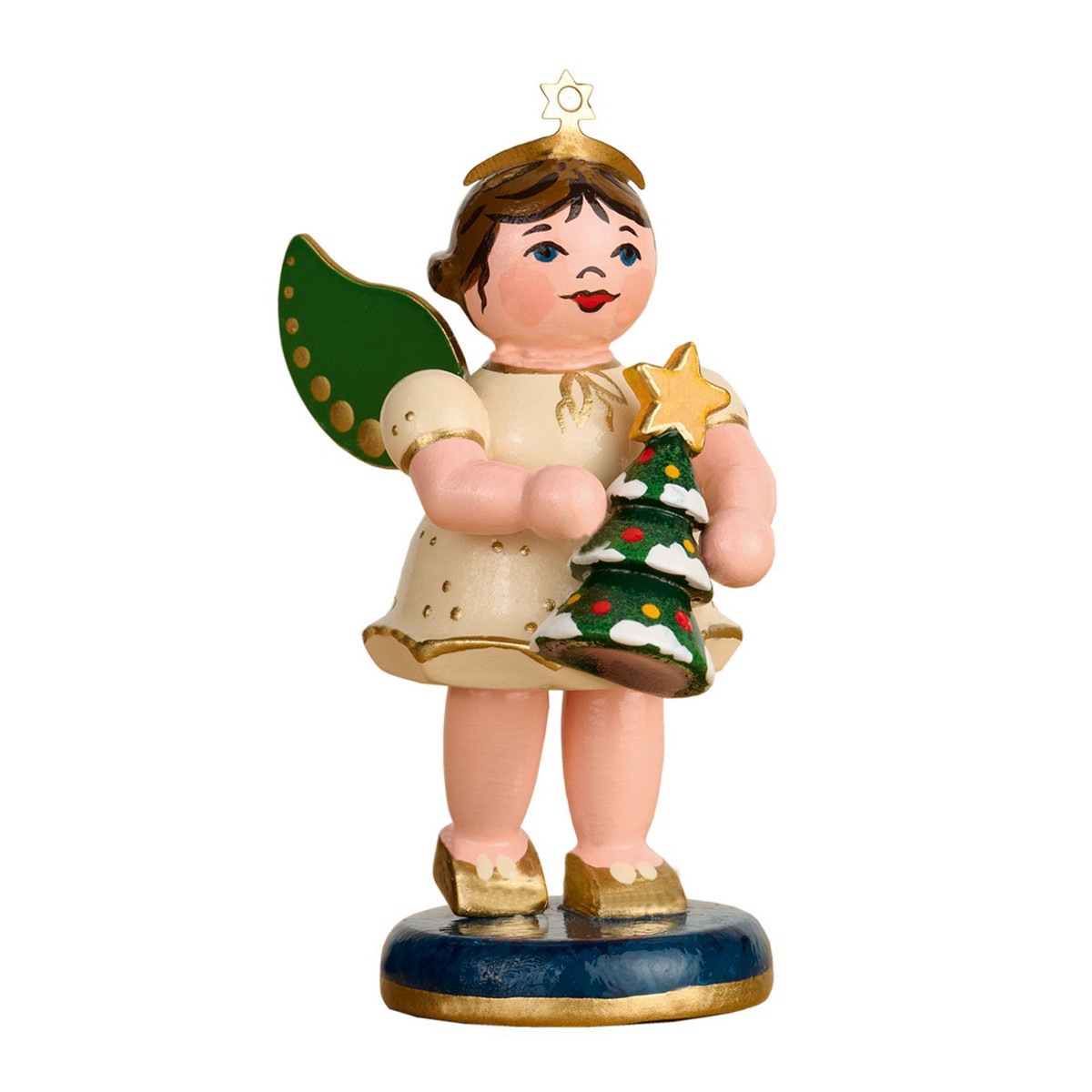 Hubrig Angel with Christmas Tree