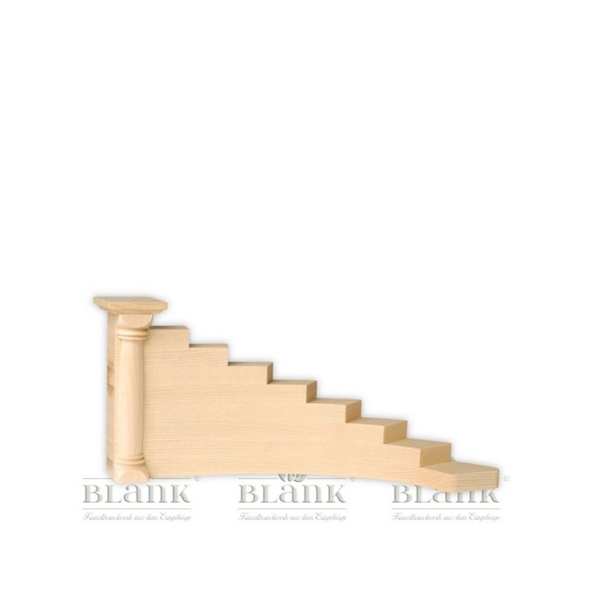 Blank angel steps, right