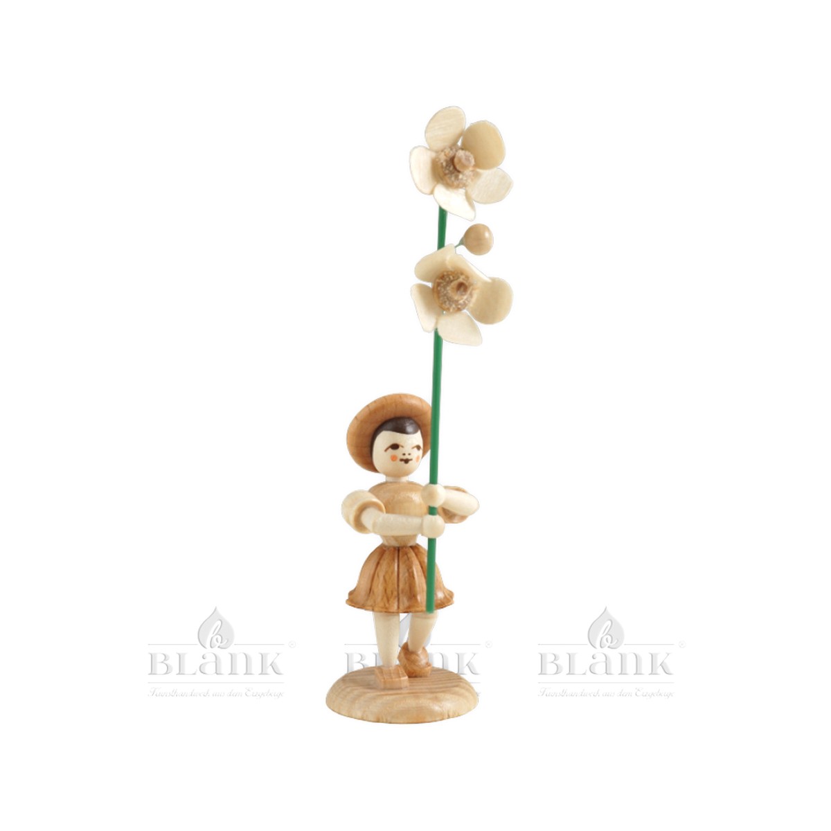 Blank flower child with buttercup, natural