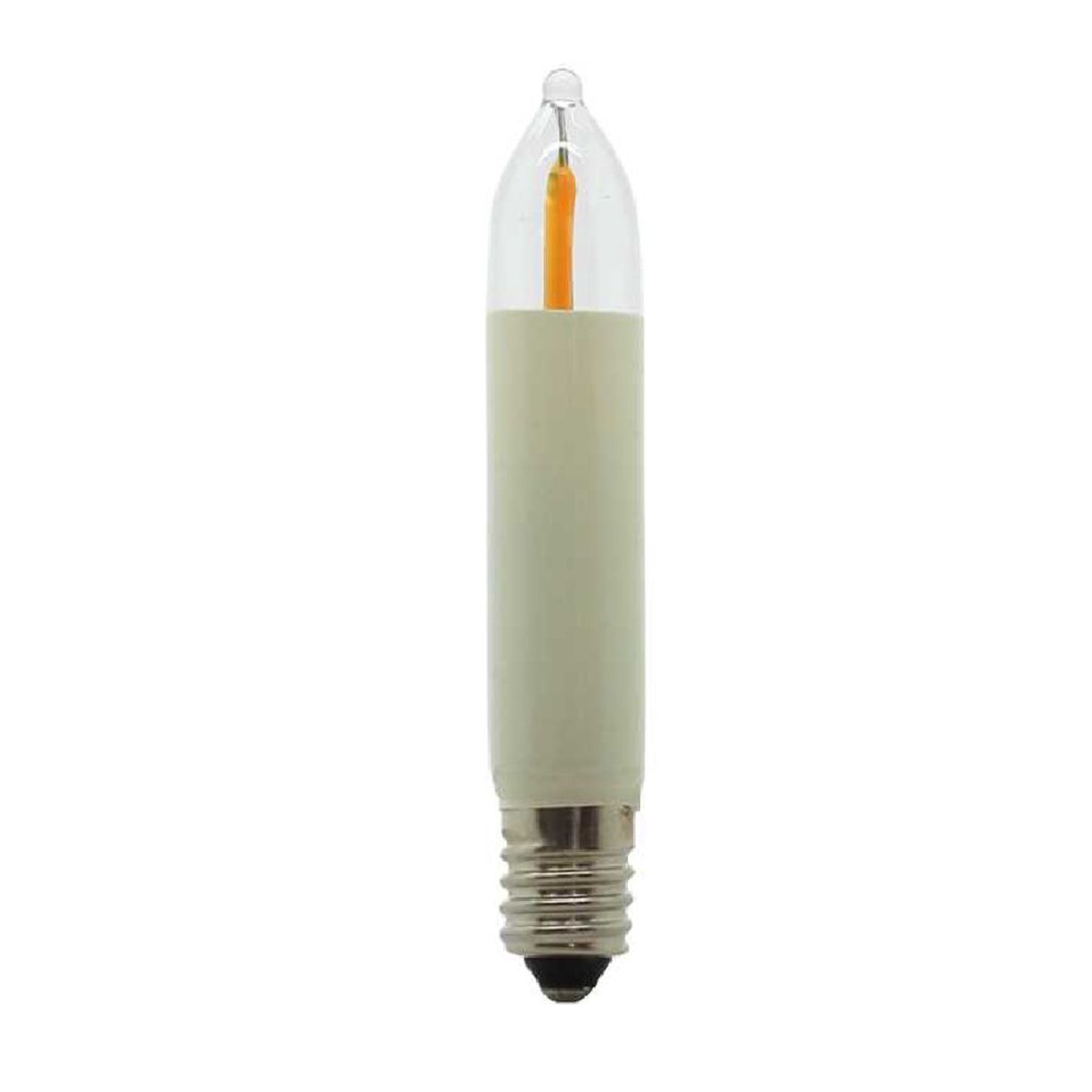 Filament LED small shaft candle 14-55V 0.1-0.2W warm white E10