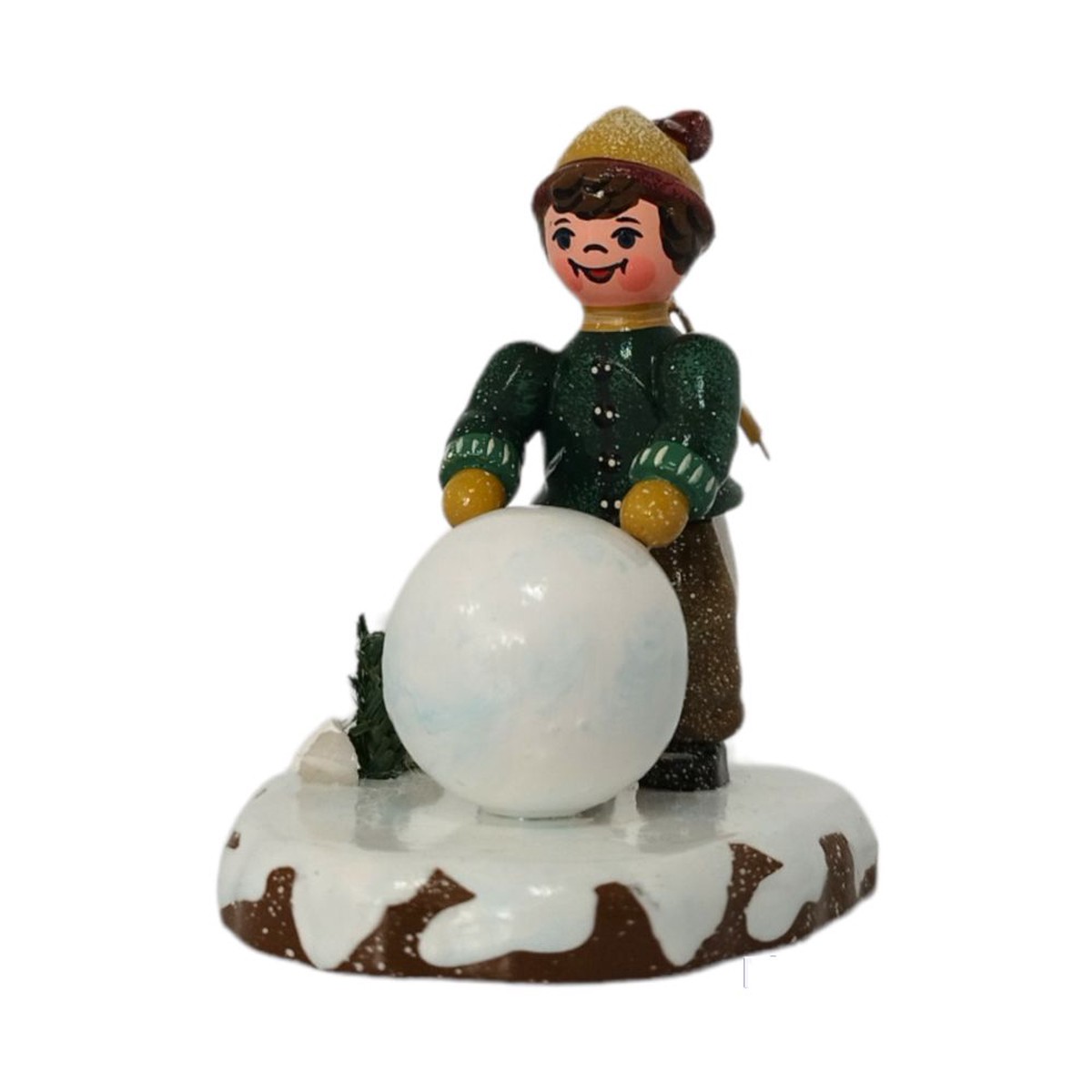 Hubrig Winterkind boy with snow globe