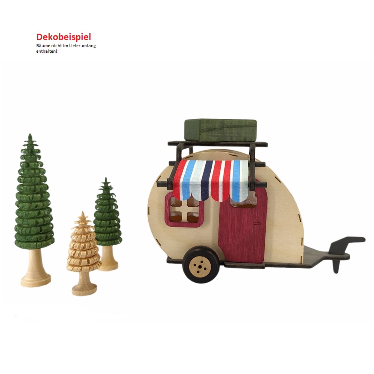 Accessories for mini owls, caravans