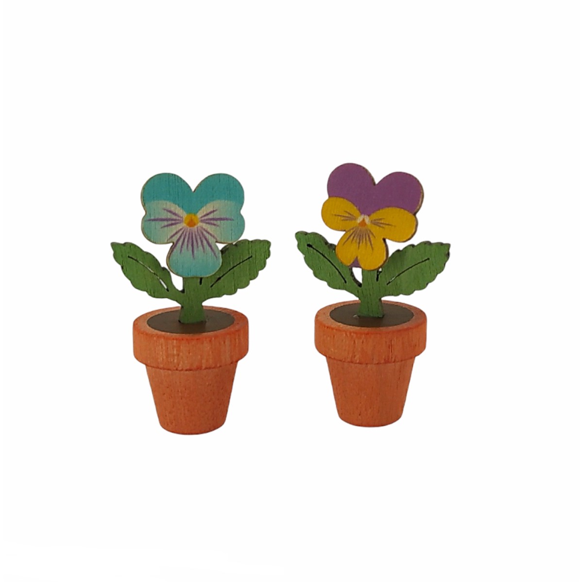Accessories for smoking owls and stupsis, pansies 2-piece small