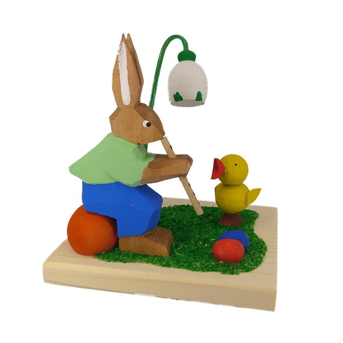 Bunny boy with chick