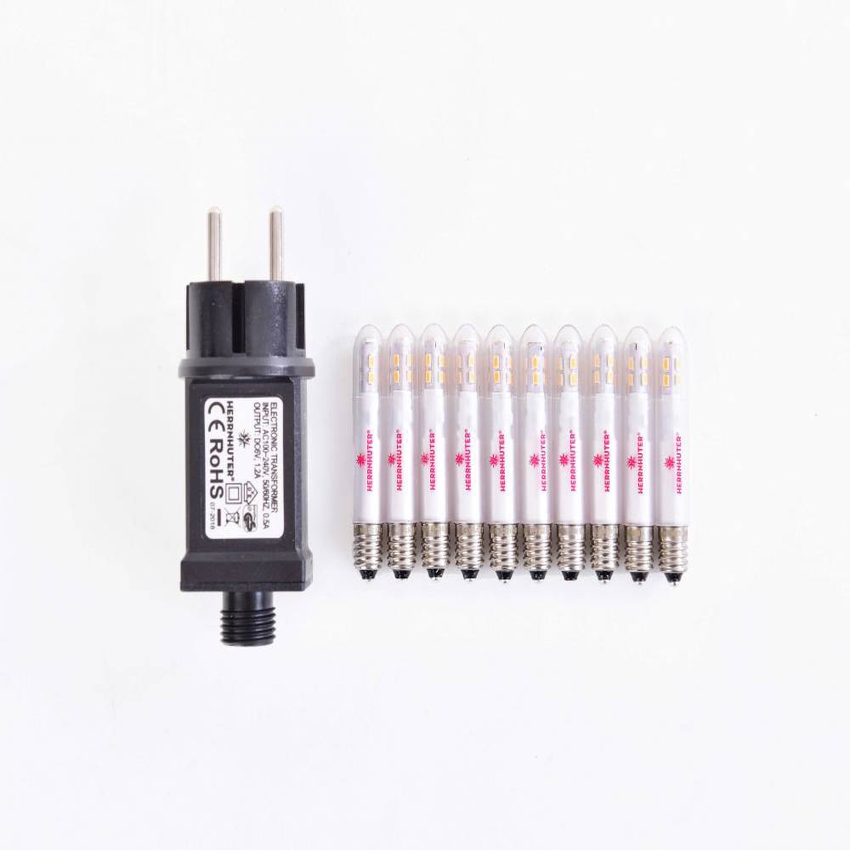 Herrnhuter star chain conversion kit for A1s 10xLED + transformer