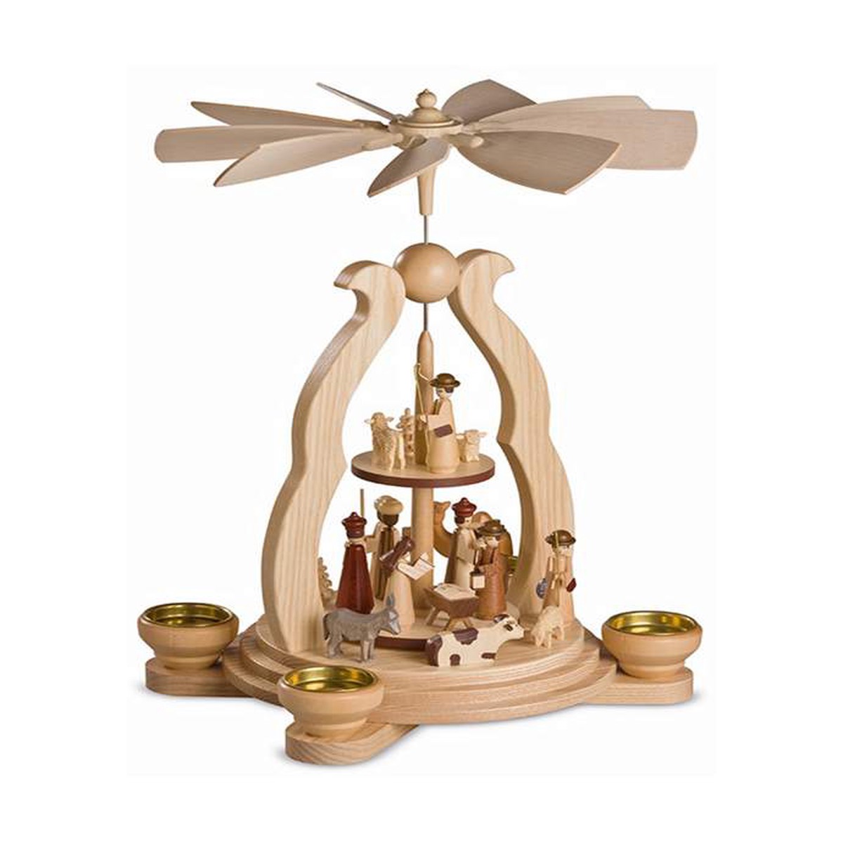 Arched Pyramid Holy Family, natural