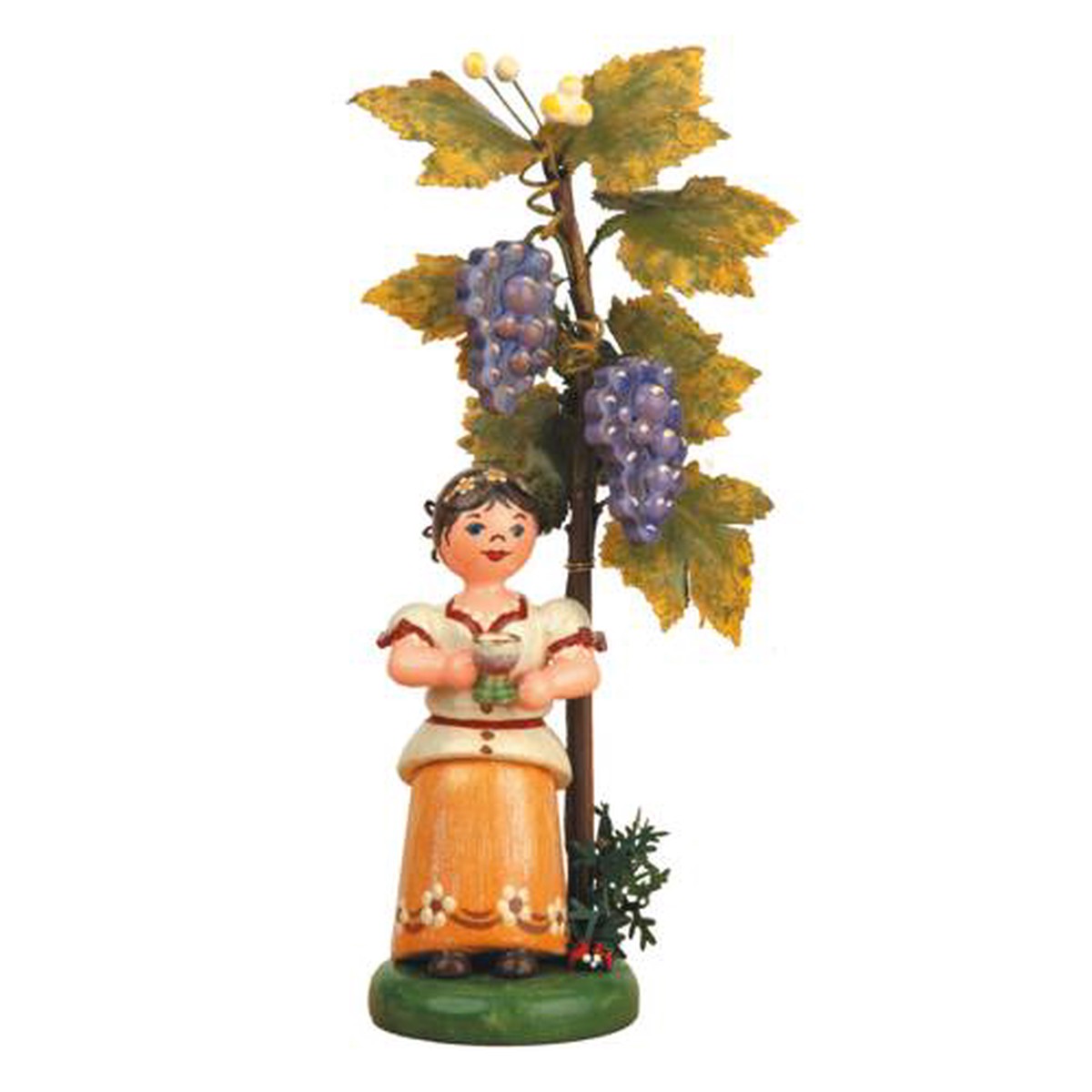 Autumn Child Girl with Wine