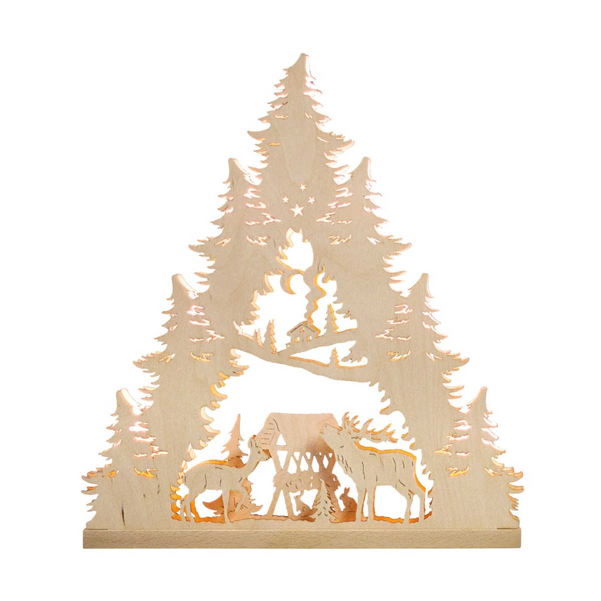 Light peak deer family 7-flames