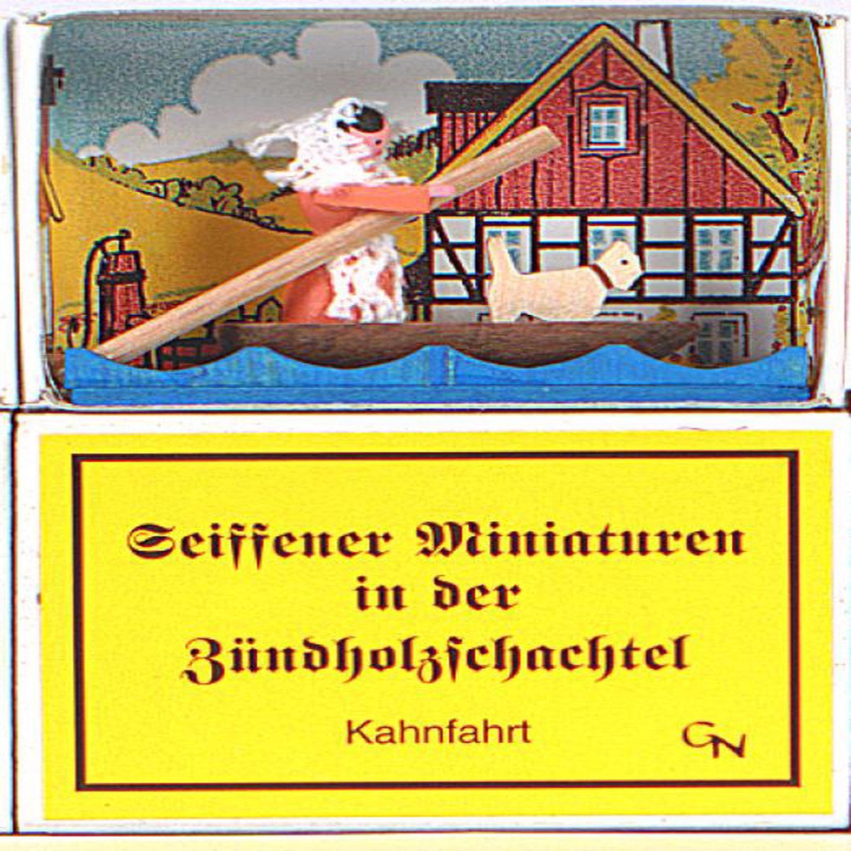 Zndholzschachtel Kahnfahrt