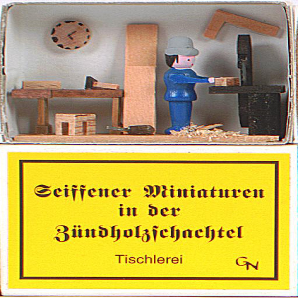 Zndholzschachtel Tischler