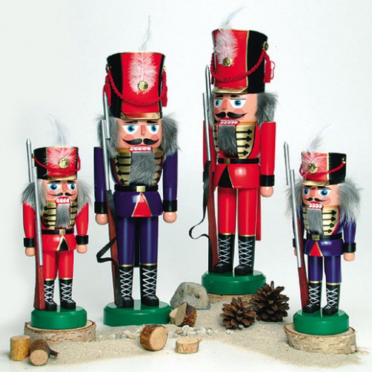 Wachsoldat klein, rot