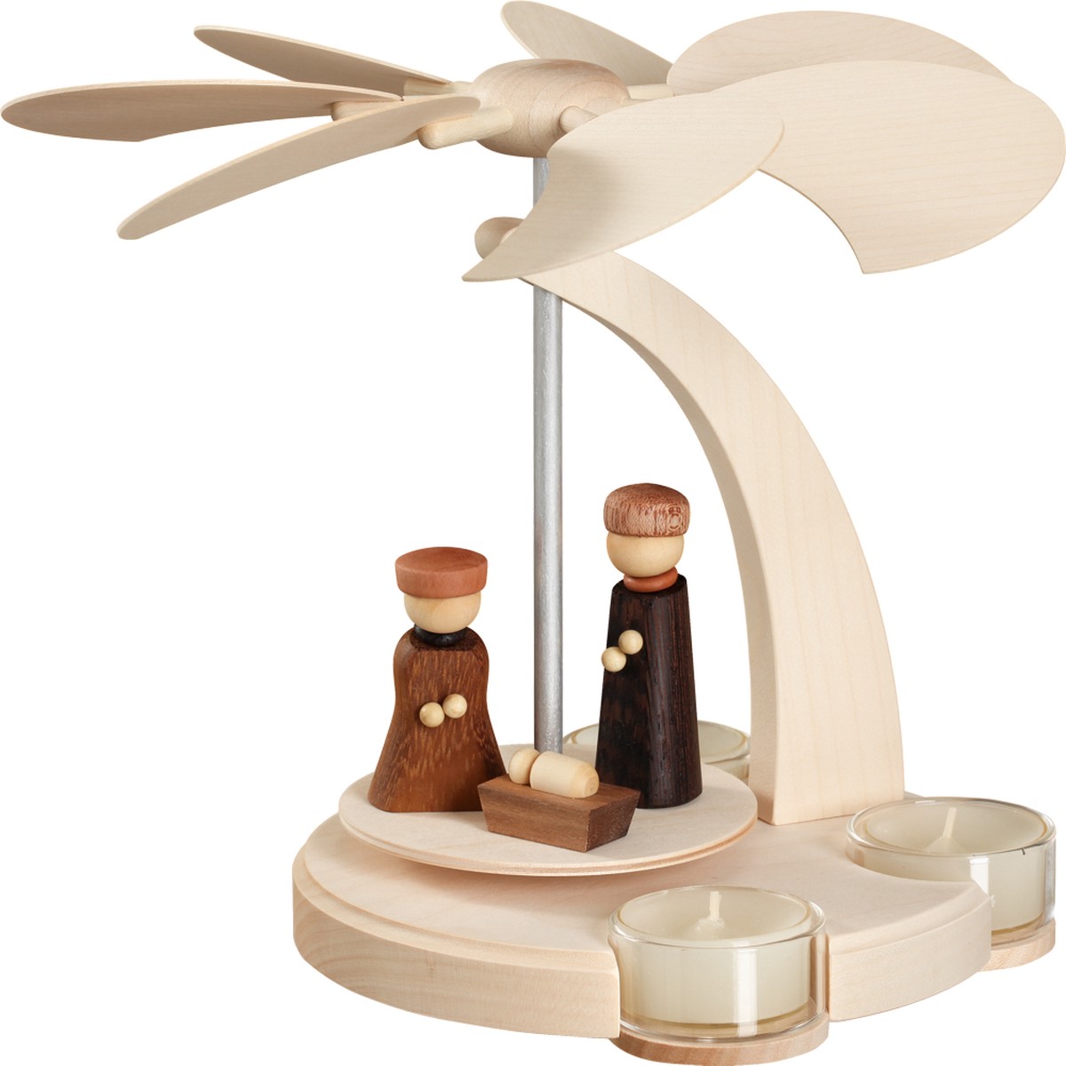 Arch pyramid The Nativity fine wood