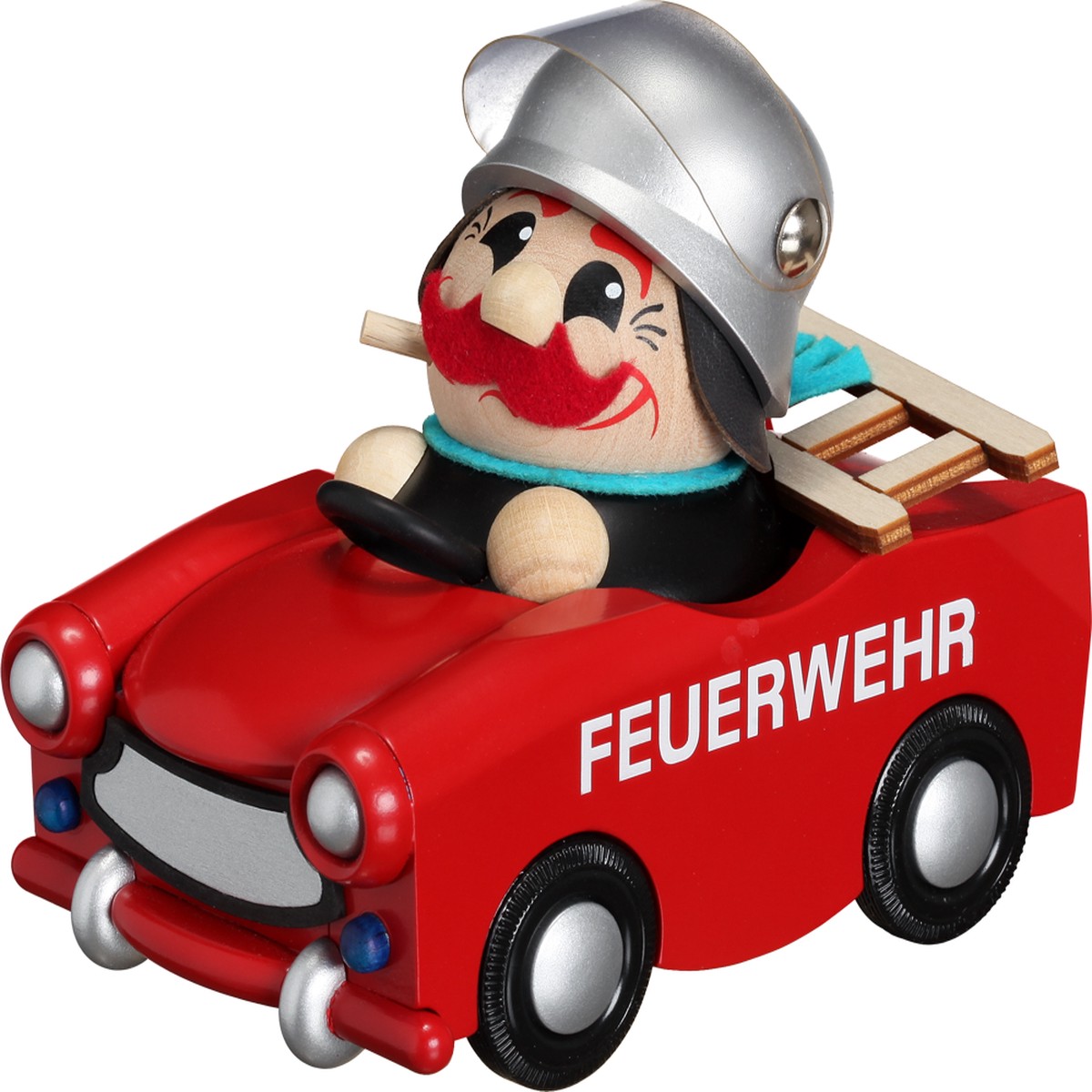 Ballsmoked figure Firefighter in Trabi car **Limited 2016**