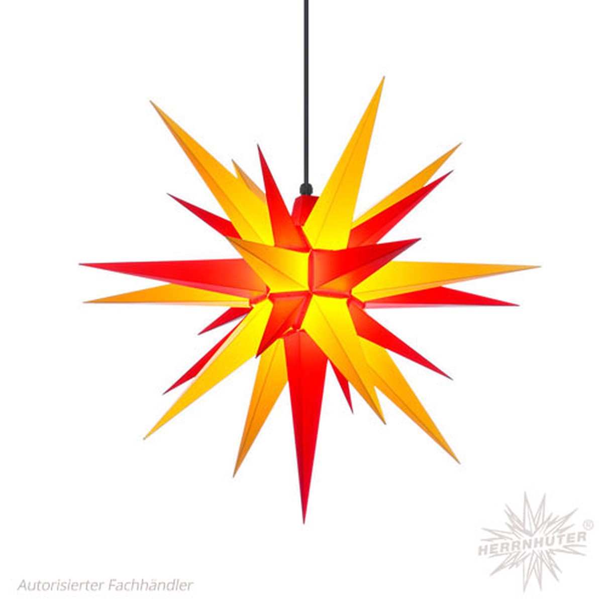 Herrnhuter plastic stars 68cm yellow/red